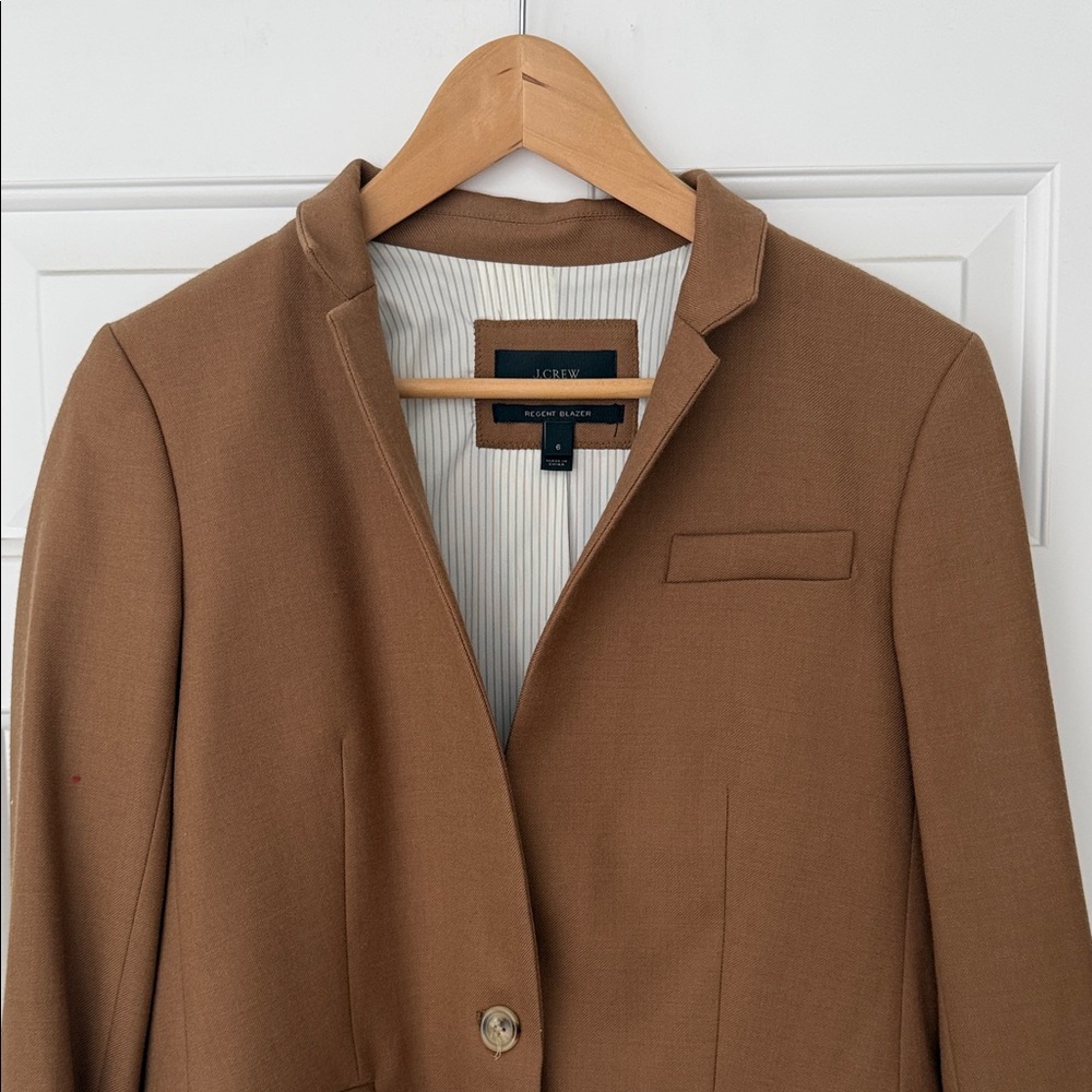 J. Crew Schoolboy Regent Brown Blazer - Picture 2 of 14